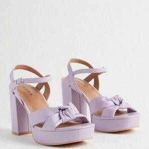 Lilac Knotted Heel - Size 9 NWT!!